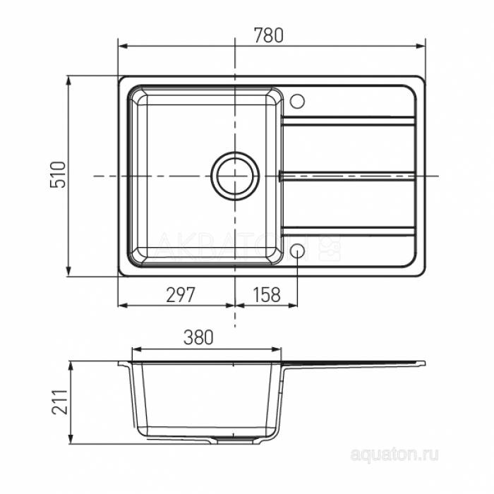 Акватон мойки для кухни