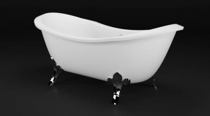 Ванна из литьевого мрамора SALINI ORIA 178х80 100411G/M. Фото