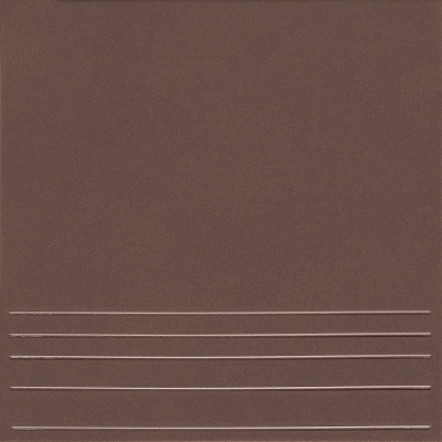 Керамин Клинкер ступени Амстердам 4 298х298 коричневый