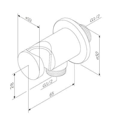 Шланговое подсоединение с держателем AM.PM AM.PM F0602100. Фото