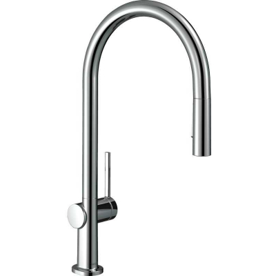 Смеситель для кухни с вытяжным душем Hansgrohe M54 Talis 210 72800000. Фото