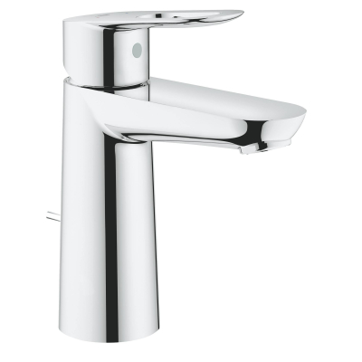 GROHE 23762000 BauLoop Смеситель для раковины со сливным гарнитуром, M-Size. Фото