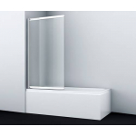 Стеклянная шторка на ванну WASSERKRAFT Main 41S02-100L Matt glass. Фото
