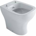 Унитаз-биде приставной CERAMICA GLOBO SPA Genesis Vasi e Bidet 51.37 GEB02.BI. Фото