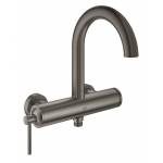 GROHE 32652AL3 Atrio New Смеситель однорычажный для ванны, настенный монтаж, Графит. Фото