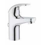 GROHE 32805000 BauCurve Смеситель однорычажный для раковины со сливным гарнитуром GROHE 32805000 BauCurve Смеситель однорычажный для раковины со сливным гарнитуром. Фото