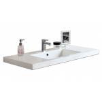 Раковина из искусственного мрамора BELBAGNO Luce 100 BB1000AB Раковина из искусственного мрамора BELBAGNO Luce 100 BB1000AB. Фото