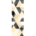 Керамин Плитка облицовочная Асуан 7Д 250х750 геометрия многоцветный. Фото