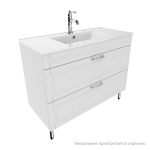 Тумба напольная 100 см белая Oxford IDDIS OXF10W1i95 Тумба напольная 100 см белая Oxford IDDIS OXF10W1i95. Фото