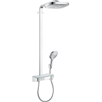 Душевая стойка Hansgrohe Raindance Select Push 300 3jet Showerpipe хром 27127000. Фото